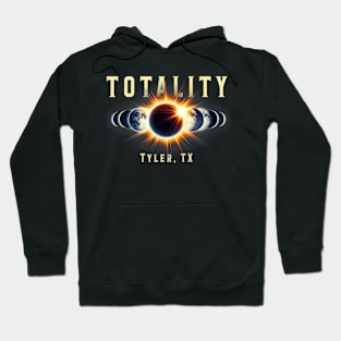 Tyler Tx 2024 Total Solar Eclipse Apr 8 Sun Totality Hoodie